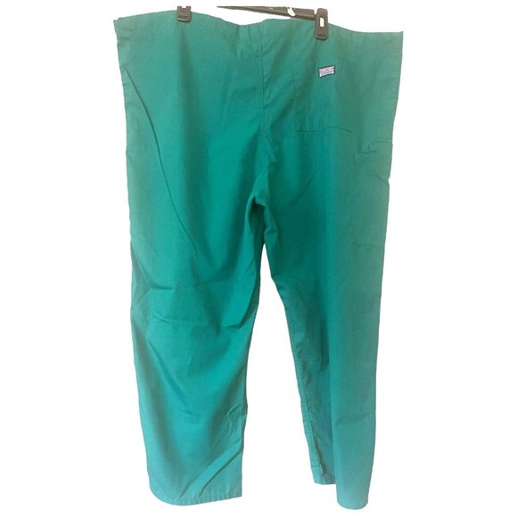 Cherokee Workwear Scrub Top And Pants Green Size XL Unisex Uniform Medical Set - Picture 9 of 14